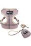 Didog Plaid Small Breed Dog Chest Harness and Walking Set / Leash Set with Mini Bag - 2