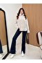 Women's Stand Collar Buttoned Oversize Shirt