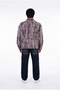 Men's Plaid Long Sleeve Oversize Shirt Anthracite - 5
