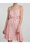 Rochie mini , roz - 3