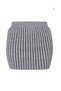 Mini skirt, gray - 3