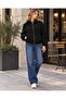 New Season Premium Quality Zippered Cashmere Bomber Women's Jacket - 5