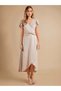 Rochie midi , bej