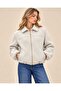 New Season Premium Quality Zippered Cashmere Bomber Women's Jacket