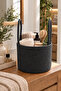 Lavin Wicker Decorative Rope Basket – Multi-Purpose Organizer Basket with Handles and Woven Design - 2