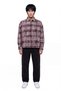 Men's Plaid Long Sleeve Oversize Shirt Andorra - 4