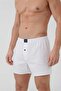 10-Pack 100% Cotton Combed Cotton Buttoned Plain Men's Boxer Set - Custom Made with Sleep Band as a Gift - 3