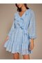 Rochie mini , albastru - 5
