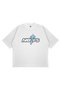 Unisex Women's Men's Notebook Blue Text Patterned Design Printed Oversize Thick Fabric Comfortable Cut T-Shirt - 3