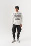 Project Print Detailed Oversize Crew Neck Men's Sweatshirt - 5