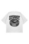 Unisex Women's Men's Stussy New Season Back Elastic Patterned Design Printed Oversize Thick Fabric Relaxed Cut T-Shirt - 5
