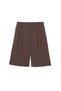 Pileli kumaş bermuda şort, tailored fit - 3