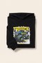 Boy's Sweatshirt with Hood, Printed, 2 Thread Fleece, 100% Cotton