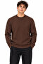 Men's Crew Neck Long Sleeve Knit Sweater B27001 - 4