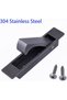 Dontay Pocket Pull Handle, Edge Pull, Professional Stainless Steel 304, Flush Mount for Sliding Door - 3
