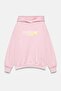 Kapüşonlu yıldız grafik baskılı sweatshirt - 6