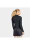 Originals by Jennie Sheer Women's Black Long Sleeve T-Shirt Ld8931 - 3