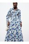 Rochie maxi , mix culori - 7