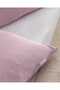 Adenya Sepeti Belle Bamboo Cotton 2-Piece Pillowcase - Light Plum - 2