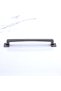 Metal Handle Smoked Flat 160 mm Furniture Drawer Kitchen Cabinet Cupboard Handles Handle - 5
