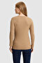 Women's Camel Basic Sweater 50331602-Vr015 - 5