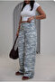 Green Camouflage Pattern Trousers - 9153