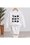 Team Sweatshirt Kara Cats Printed Girls' Boys' Crew Neck