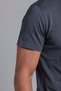 Anthracite Studio Shirt Collar Buttoned T-Shirt - 4