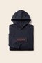 Boy's Sweatshirt Hooded 3 Thread Rastered 100% Cotton - 3