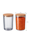 Adenya Basket Yuviera 1500ml Storage Container with Wooden Lid, Set of 2 - 6