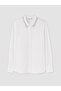 Two Mt Shop Quality Lcw Everyday White Stoned Poplin Women's Shirt - 5