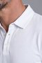 White Studio Shirt Collar Buttoned T-Shirt - 3