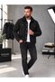 Men's Casual Regular Fit Fur Lined Denim Jacket - 4