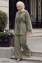 Garnili Pocket Detailed Khaki Suit - 3