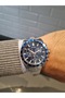 New Model Navy Blue Dial Seiko Movement, 10 Atm Water Resistant Men's Wristwatch - 4