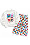 Girl's Happy Days 100% Bottom-Top Set - 2