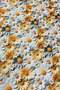 Stain-Resistant, Worry-Free Tablecloth, Raschel Fabric, White Daisy, Kitchen Table, Balcony Table - 3