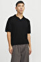 Jack&Jones Men's Polo Neck T-Shirt 12272274 Black