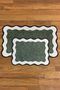Decorative Digital Printed Set of 2 Bath Mat Non-Slip Base Toilet Set - 3