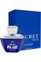 SECRET BLUE LUXURY Perfume for Men, 100ml, Woody-Aromatic Scent with Vanilla, Cedarwood, Sandalwood and Jasmine, Long-Lasting Trail