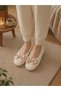 Women's 3-Piece Advantageous Package Bowknot Home Slippers, Daily Gift Gift Box Non-Slip Comfortable Booties Slippers - 2