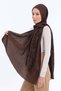 Alia Shawl - Vo Como Pattern - Brown - 4