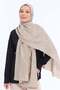 Alia Shawl - Vo Como Pattern - Beige - 2