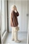 Women's Crew Neck Casual Long Sleeve Blouse Tunic - 2