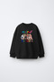 Cotton Manifest Group Printed Girls' Sweatshirt (Ages 4-14)