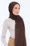 Alia Shawl - Vo Como Pattern - Brown - 3