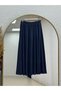 Deryanur Kangaroo Pocket Pique Skirt Set-Nl678.1 Navy Blue - 7