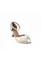 Sedefli̇ White Leather Bridal Shoes with Bow Detail - 4