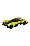 1:43 Aston Martin Valkyrie Licensed Pull-Back Metal Toy Car – Yellow - 4
