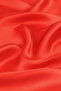 Red Wide Border Plain Silk Handkerchief - 3